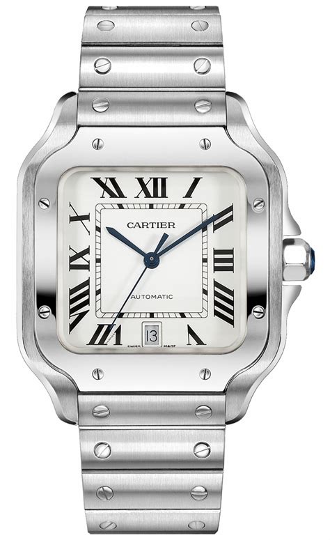 cartier wssa0018|cartier santos blue large.